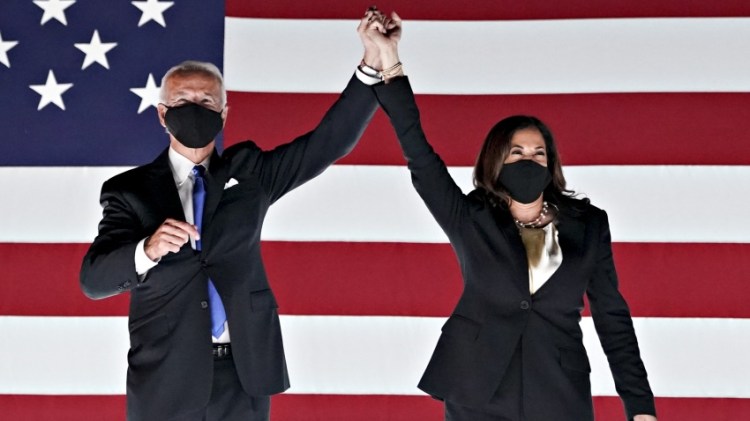 Joe Biden and Kamala Harris